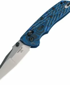 Cheap 🔥 Hogue Deka ABLE Lock Folding Knife, 24263, 3.25" CPM-20CV Stonewashed Modified Wharncliffe Blade, G-Mascus Blue Lava G10 Handles 🔥