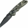 Hot Sale 🔥 Hogue Deka ABLE Lock Folding Knife, 24268, 3.25" CPM-20CV Black Cerakote Modified Wharncliffe Blade, G-Mascus Green G-10 Handles ⭐