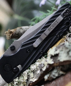 Outlet ⌛ Hogue Deka ABLE Lock Folding Knife, 24279, 3.25" CPM-20CV Stonewashed Clip Point Blade, Black G10 Handles 😀 -Automatic Knives shop HO24279.2 39488.1619539410