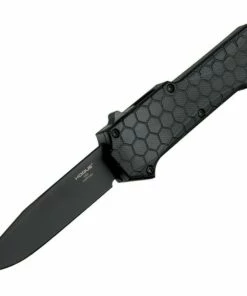 Best deal 🛒 Hogue Compound 34036, 3.5" CPM S30V Black PVD Clip Point Blade, Solid Black G10 Handle 🔥