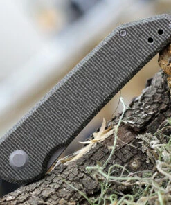 Hot Sale 😍 Jake Hoback Knives Jake Hoback Radford HOB019MG, 3.25" CPM-20CV Stonewash Plain Blade, Dark Green Micarta Handle 🧨 -Automatic Knives shop HOB019MG.9 11583.1616075530