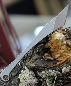 Budget 😀 Jake Hoback Knives Jake Hoback Dashi MK2.2 Upswept Curve Blade HOB023C, 4.75" CPM-20CV One Piece Construction, Black Velco Sheath ❤️