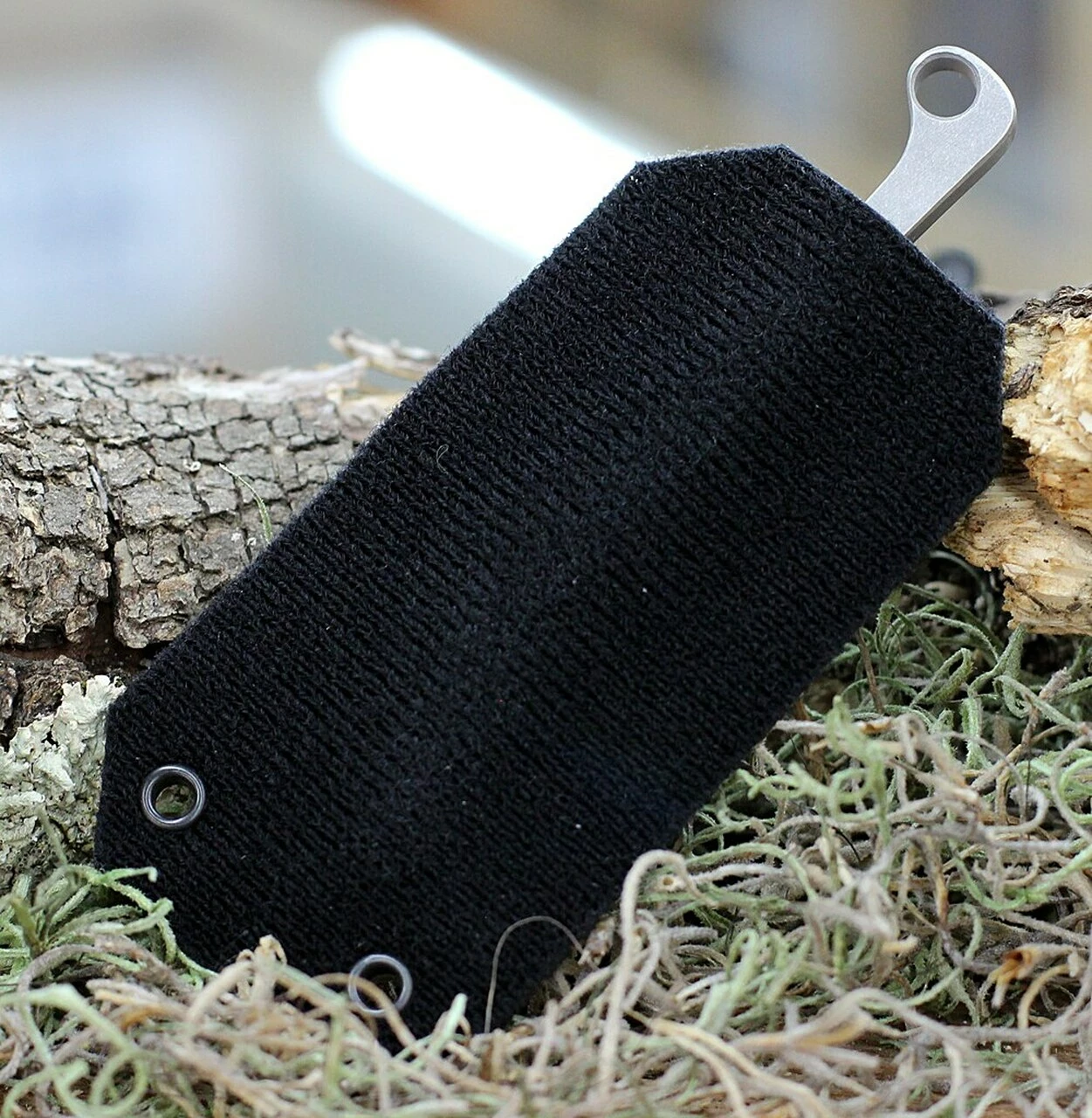 Budget 😀 Jake Hoback Knives Jake Hoback Dashi MK2.2 Upswept Curve Blade HOB023C, 4.75" CPM-20CV One Piece Construction, Black Velco Sheath ❤️ 4 Budget 😀 Jake Hoback Knives Jake Hoback Dashi MK2.2 Upswept Curve Blade HOB023C, 4.75" CPM-20CV One Piece Construction, Black Velco Sheath ❤️ - Image 4