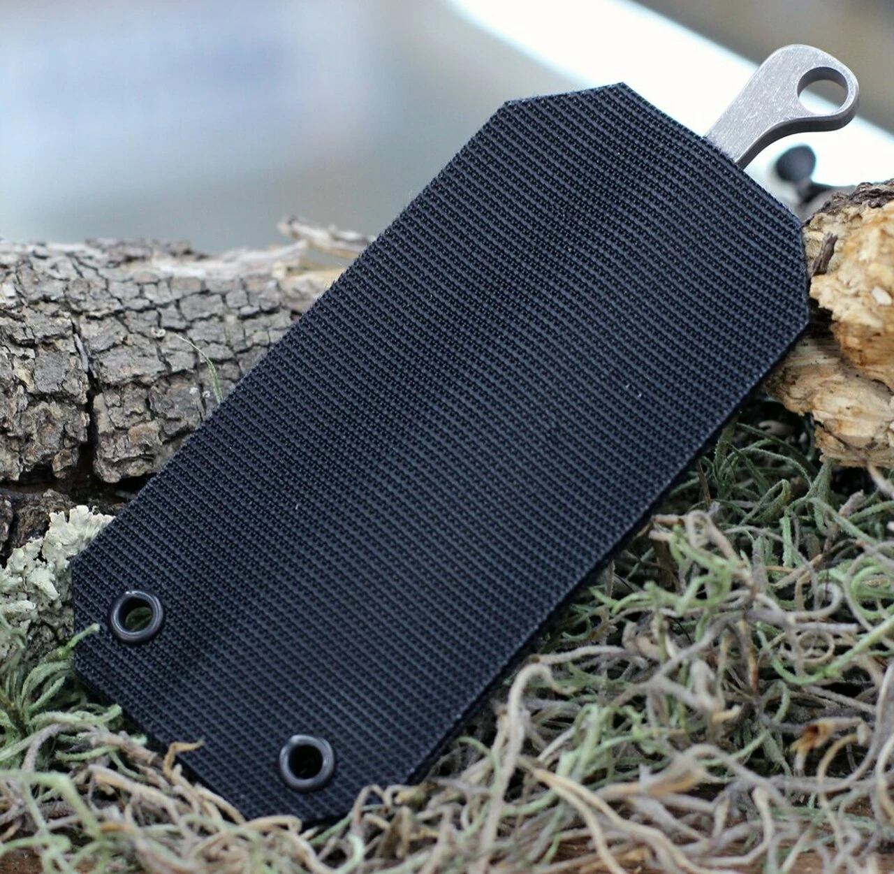 Budget 😀 Jake Hoback Knives Jake Hoback Dashi MK2.2 Upswept Curve Blade HOB023C, 4.75" CPM-20CV One Piece Construction, Black Velco Sheath ❤️ 3 Budget 😀 Jake Hoback Knives Jake Hoback Dashi MK2.2 Upswept Curve Blade HOB023C, 4.75" CPM-20CV One Piece Construction, Black Velco Sheath ❤️ - Image 3