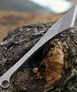 Discount 🤩 Jake Hoback Knives Jake Hoback Dashi MK2.2 Straight Handle HOB023S, 4.75" CPM-20CV One Piece Construction, Black Velco Sheath 🔥