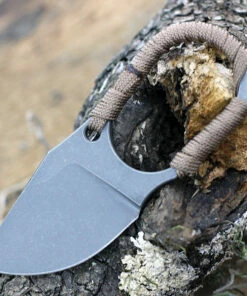 Best Pirce 👍 Jake Hoback Knives JHK Jeremiah Johnson Tan HOB025T, 4.0625" CPM-20CV One Piece Construction, Kydex Sheath ✨