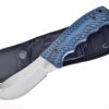 Hot Sale 🎁 Hen & Rooster Skinner, HR-005BL, 4" Satin Stainless Steel Skinner, Black & Blue G-10 Sculpted Handle w/Black Nylon Sheath 🔥