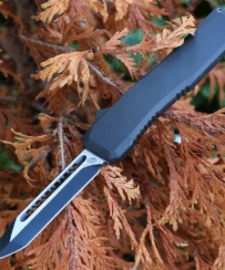 Wholesale 👍 EOS - Elite Outfitting Solutions EOS Harpoon OTF Automatic - Blk Alum. (3.75" CPM 20CV Blk Tanto) HAR-06 🔔