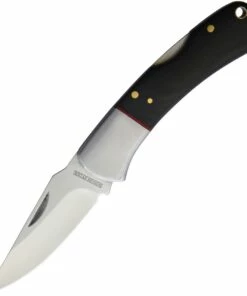 Deals 🎉 Rough Ryder Highland Lockback, RR2099, Black Micarta ⌛