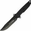Outlet 🤩 Smith and Wesson Smith & Wesson Homeland Security Tactical Fixed Blade, 6" Black sawback 7Cr17MoV Blade, Black G10 Handle w/ Black Nylon Belt Sheath 🌟