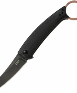 Best reviews of ✔️ CRKT 7150 IBI, 2.71" D2 Stonewashed Plain Blade, Black G10 Handle ⌛