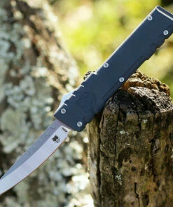 Brand new ⭐ CobraTec Gentlemen's OTF Automatic - Grey Alum. (2.8" 154CM Satin) GENTGRYCM154DNS 💯