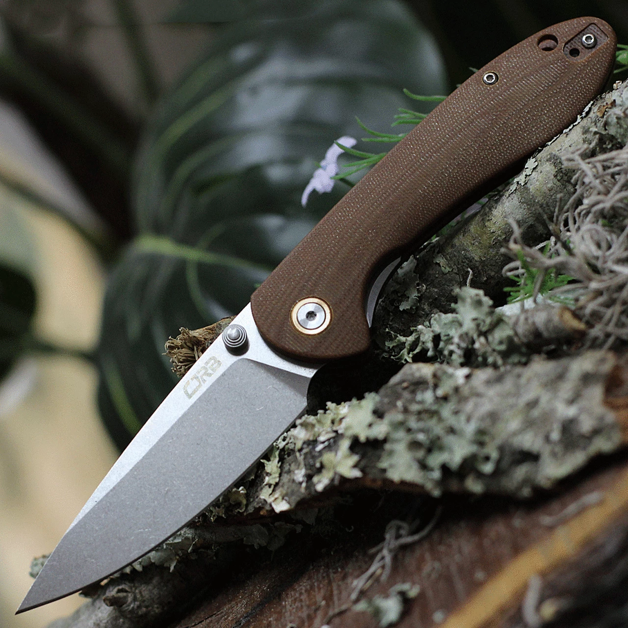 Discount 🎉 CJRB Cutlery Feldspar J1912-BNC, 3.53" D2 Steel Stonewashed Plain Blade, Contoured Brown G-10 Handle ⌛ 1 Discount 🎉 CJRB Cutlery Feldspar J1912-BNC, 3.53" D2 Steel Stonewashed Plain Blade, Contoured Brown G-10 Handle ⌛