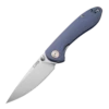 Hot Sale 🛒 CJRB Cutlery Small Feldspar J1912S-GYC, 3.0" D2 Steel Stonewashed Plain Blade, Contoured Blue-Gray G-10 Handle 👍
