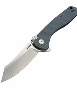 Outlet 🎉 CJRB Cutlery Kicker J1915-BU, 3.52" D2 Steel Stonewash Plain Blade, Blue-Gray G-10 Handle 👏