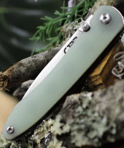 Outlet 💯 CJRB Cutlery RIA J1917-NTG, 2.95" 12C27 Sand Polish Plain Blade, Natural G-10 Handle ❤️ -Automatic Knives shop J1917NTG.4 94670.1619117168