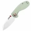Cheapest ⭐ CJRB Swaggs Maileah J1918-NTG, 2.39" AR-RPM9 Powder Steel Plain Blade, Natural Green G-10 Handle 🎁