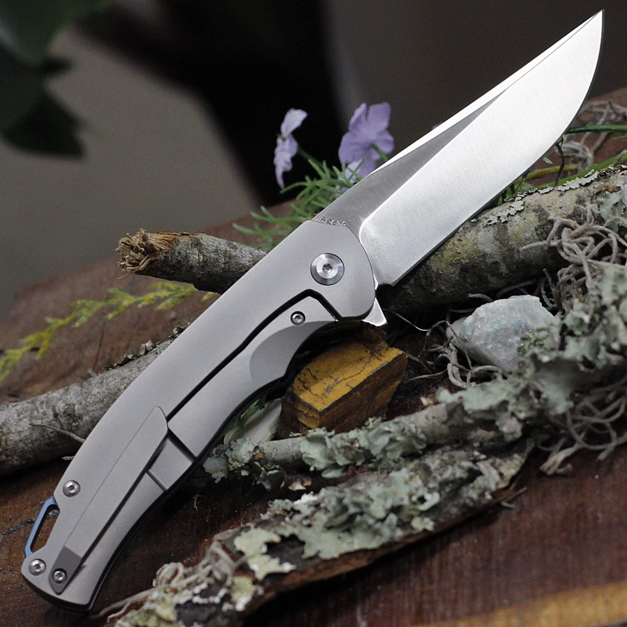 Deals 🎁 Kansept Knives K1004A2 Agent, 3.75" CPM-S35VN Stonewashed/Satin Blade, Bead Blasted Titanium Handle 🤩 2 Deals 🎁 Kansept Knives K1004A2 Agent, 3.75" CPM-S35VN Stonewashed/Satin Blade, Bead Blasted Titanium Handle 🤩 - Image 2