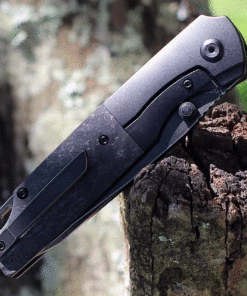 Wholesale 🎁 Kansept Knives Warrior K1005T8, 3.4" CPM-S35VN Tanto Blade, Titanium with Black Carbon Fiber Inlay Handle 🔔 -Automatic Knives shop K1005T8.2 79252.1623790027