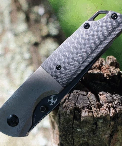 Best Sale 👍 Kansept Knives Warrior K1005T9, 3.4" S35VN Black Tanto Plain Blade, Bronze and Carbon Fiber Handle 👍 -Automatic Knives shop K1005T9.3 20646.1623785316