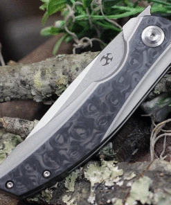 Cheap ❤️ Kansept Knives K1007A2 Accipiter CF, 3.50" CPM-S35VN Stonewashed Plain Blade, Titanium w/ Carbon Fiber Inlay Handle 🎁 7 Cheap ❤️ Kansept Knives K1007A2 Accipiter CF, 3.50" CPM-S35VN Stonewashed Plain Blade, Titanium w/ Carbon Fiber Inlay Handle 🎁 -Automatic Knives shop K1007A2.3 42679.1621448985