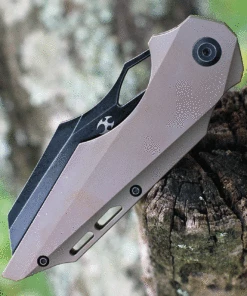 Cheap 🔔 Kansept Knives Genesis K1010A5, 3.62" CPM-S35VN Black Stonewashed Blade, Bronze Titanium Handle 😀 5 Cheap 🔔 Kansept Knives Genesis K1010A5, 3.62" CPM-S35VN Black Stonewashed Blade, Bronze Titanium Handle 😀 -Automatic Knives shop K1010A5.2 48435.1623701942