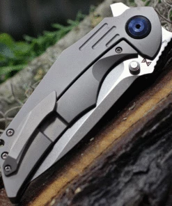 New 🤩 Kansept Knives K1011A2 Delta, 3.54" CPM-S35VN Stonewashed Plain Blade, Gray Titanium w/ Black/Blue CF Inlay Handle ✨ 7 New 🤩 Kansept Knives K1011A2 Delta, 3.54" CPM-S35VN Stonewashed Plain Blade, Gray Titanium w/ Black/Blue CF Inlay Handle ✨ -Automatic Knives shop K1011A2.3 49565.1621452540