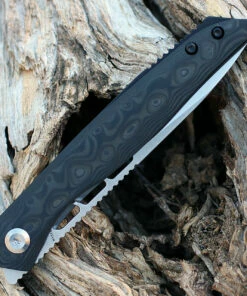 Brand new 🎉 Kansept Knives Kansept Lucky Star Front Flipper - Rose Pattern CF (3.5" S35VN Satin) K1013A3 🔥 -Automatic Knives shop K1013A3.3 84652.1644964412