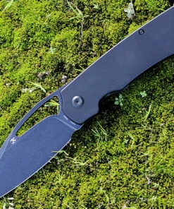 Hot Sale 💯 Kansept Knives Kansept Goblin XL Front Flipper - Blk Ti (3.5" CPM-S35VN Blk SW) K1016A2 🤩