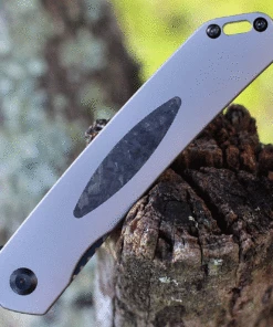 Wholesale 🧨 Kansept Knives Kansept HazaKura - Gray Ti / CF (3.5" S35VN Black) K1019A1 🎁 -Automatic Knives shop K1019A1.3 58347.1630504283