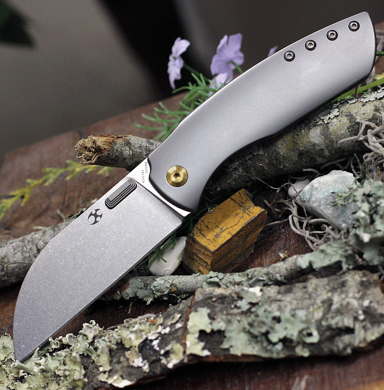 Best reviews of ✔️ Kansept Knives Convict K1023A1, 3.3 S35VN Stonewash Sheepfoot Blade, Gray Titanium Handle ❤️ 1 Best reviews of ✔️ Kansept Knives Convict K1023A1, 3.3 S35VN Stonewash Sheepfoot Blade, Gray Titanium Handle ❤️