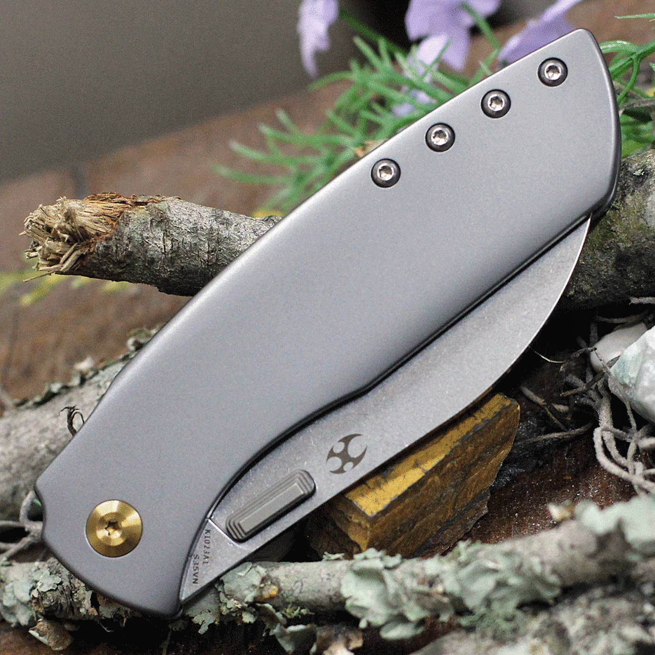 Best reviews of ✔️ Kansept Knives Convict K1023A1, 3.3 S35VN Stonewash Sheepfoot Blade, Gray Titanium Handle ❤️ 3 Best reviews of ✔️ Kansept Knives Convict K1023A1, 3.3 S35VN Stonewash Sheepfoot Blade, Gray Titanium Handle ❤️ - Image 3