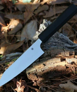 Promo 🛒 Spyderco Knives Spyderco Minarai Funayuki Utility Knife, Black Polypropylene (6.41" CTS BD1N) K16PBK ❤️