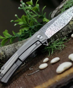 Outlet ❤️ Kansept Knives K2003A4 Gremlin, 2.91" Damasteel Stonewashed Plain Blade, Titanium/Carbon Fiber Handle ❤️ 5 Outlet ❤️ Kansept Knives K2003A4 Gremlin, 2.91" Damasteel Stonewashed Plain Blade, Titanium/Carbon Fiber Handle ❤️ -Automatic Knives shop K2003A4.2 29496.1617391065