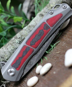 Outlet ❤️ Kansept Knives K2003A4 Gremlin, 2.91" Damasteel Stonewashed Plain Blade, Titanium/Carbon Fiber Handle ❤️ 6 Outlet ❤️ Kansept Knives K2003A4 Gremlin, 2.91" Damasteel Stonewashed Plain Blade, Titanium/Carbon Fiber Handle ❤️ -Automatic Knives shop K2003A4.4 82648.1617391065