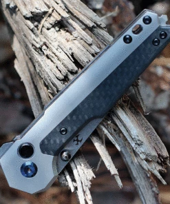 Hot Sale ⭐ Kansept Knives Kansept EDC Tac Button Lock - Gray Ti / Twill CF (3.1" S35VN Satin) K2009A2 ✨ 7 Hot Sale ⭐ Kansept Knives Kansept EDC Tac Button Lock - Gray Ti / Twill CF (3.1" S35VN Satin) K2009A2 ✨ -Automatic Knives shop K2009A2.3 35537.1630009614