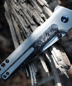 Flash Sale โ Kansept Knives Kansept EDC Tac Button Lock - Gray Ti / Shred CF (3.1" Damascus) K2009A3 ๐งจ 7 Flash Sale โ Kansept Knives Kansept EDC Tac Button Lock - Gray Ti / Shred CF (3.1" Damascus) K2009A3 ๐งจ -Automatic Knives shop K2009A3.2 35233.1630010717