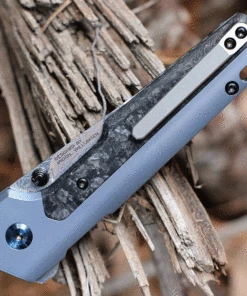 Top 10 ✔️ Kansept Knives Kansept EDC Tac Button Lock - Blue Ti / CF (3.1" Damascus) K2009A4 👏 7 Top 10 ✔️ Kansept Knives Kansept EDC Tac Button Lock - Blue Ti / CF (3.1" Damascus) K2009A4 👏 -Automatic Knives shop K2009A4.3 30623.1630009902