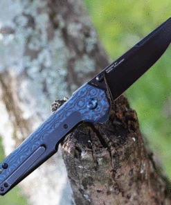 New 🎁 Kansept Knives Kansept EDC Tac Button Lock - Blue Rose CF / Ti (3.1 S35VN Black ) K2009A5 ❤️ 5 New 🎁 Kansept Knives Kansept EDC Tac Button Lock - Blue Rose CF / Ti (3.1 S35VN Black ) K2009A5 ❤️ -Automatic Knives shop K2009A5 93276.1630506457