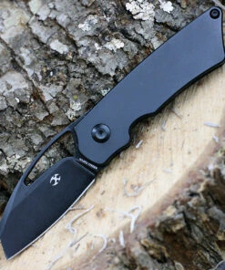 Buy 🔥 Kansept Knives Kansept 2016A2 Goblin Framelock, 2.25" S35VN Black Plain Blade, Black Anodized Titanium Handle 🎁