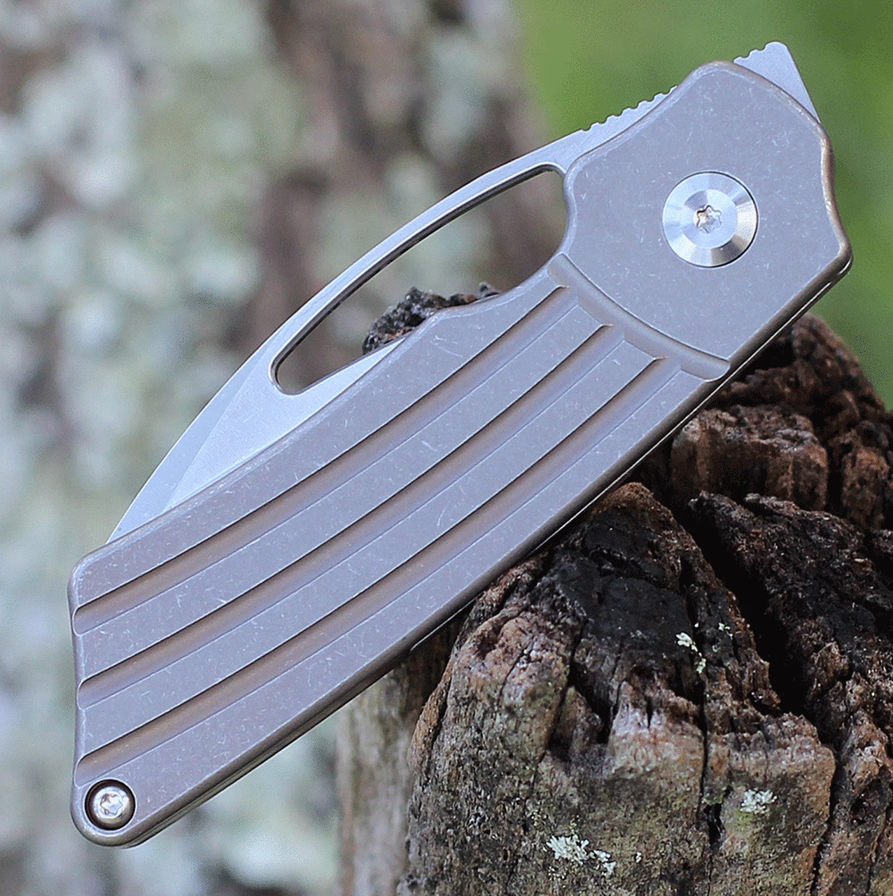 Promo ๐ Kansept Knives Kansept Goblin Groove - Bronzed Ti (2.1" CPM-S35VN SW) K2016A5 ๐งจ 3 Promo ๐ Kansept Knives Kansept Goblin Groove - Bronzed Ti (2.1" CPM-S35VN SW) K2016A5 ๐งจ - Image 3