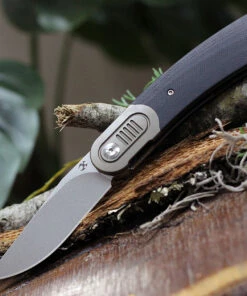 Brand new 🧨 Kansept Knives K2025A1 Lundquist Reverie, 2.92" S35VN Satin Plain Blade, Black G-10 Handle w / Titanium Bolster ✔️