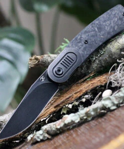 Deals 💯 Kansept Knives K2025A2 Lundquist Reverie, 2.92" S35VN Black Stonewash Plain Blade, Shred Carbon Fiber Handle w/ Titanium Bolster 🧨
