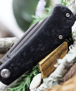 Coupon 🎁 Kansept Knives K2026S1 Swan Bevy Slip Joint, 2.45" S35VN Satin Plain Blade, Carbon Fiber Handle 🎉 -Automatic Knives shop K2026S1.2 45388.1618861669