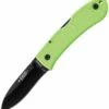Cheapest 🤩 Ka-Bar Dozier Folding Hunter, ZK Green KA4062ZG, 3" AUS 8A Stainless Steel Plain Blade, ZK Green Zytel Handle 🧨