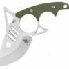 Deals ❤️ Kizer Cutlery Kizer Shark Tooth Fixed Blade - Green G-10 (2.5" N690 Satin) Ki1043N1 😍