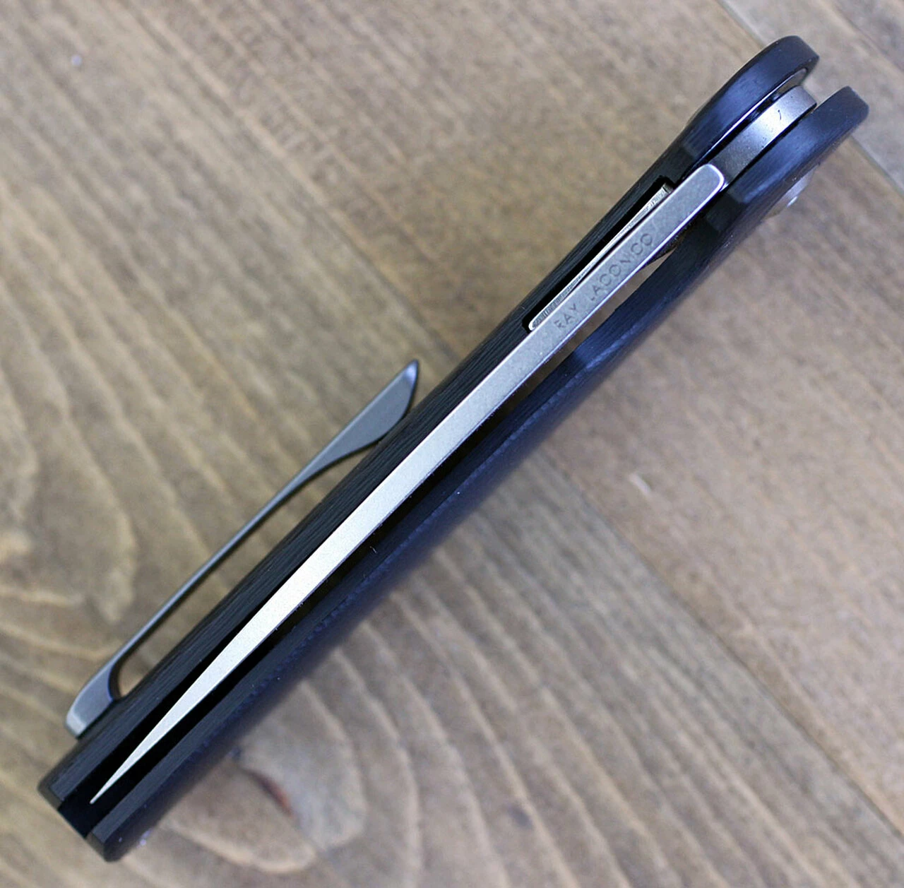 Brand new 👍 Kizer Cutlery Kizer Gemini 2.0 Ki3471C1, 3.13" CPM S35VN Stonewash Drop Point Plain Blade, Carbon Fiber Handle ✨ 5 Brand new 👍 Kizer Cutlery Kizer Gemini 2.0 Ki3471C1, 3.13" CPM S35VN Stonewash Drop Point Plain Blade, Carbon Fiber Handle ✨ - Image 5