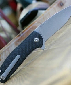 Brand new 👍 Kizer Cutlery Kizer Gemini 2.0 Ki3471C1, 3.13" CPM S35VN Stonewash Drop Point Plain Blade, Carbon Fiber Handle ✨ 6 Brand new 👍 Kizer Cutlery Kizer Gemini 2.0 Ki3471C1, 3.13" CPM S35VN Stonewash Drop Point Plain Blade, Carbon Fiber Handle ✨ -Automatic Knives shop KI3471C1.5 19320.1586877726