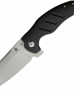 New 😀 Kizer Cutlery Kizer Mini Sheepdog C01C, 2.63" Stonewash CPM-S35VN Blade, Black Carbon Fiber Handle 👏