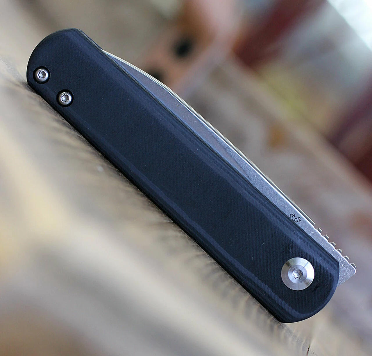 Top 10 🎉 Kizer Cutlery Kizer Feist Ki3499C2, 2.82" CPM S35VN Stonewash Drop Point Plain Blade, Carbon Fiber Handle 🎉 3 Top 10 🎉 Kizer Cutlery Kizer Feist Ki3499C2, 2.82" CPM S35VN Stonewash Drop Point Plain Blade, Carbon Fiber Handle 🎉 - Image 3